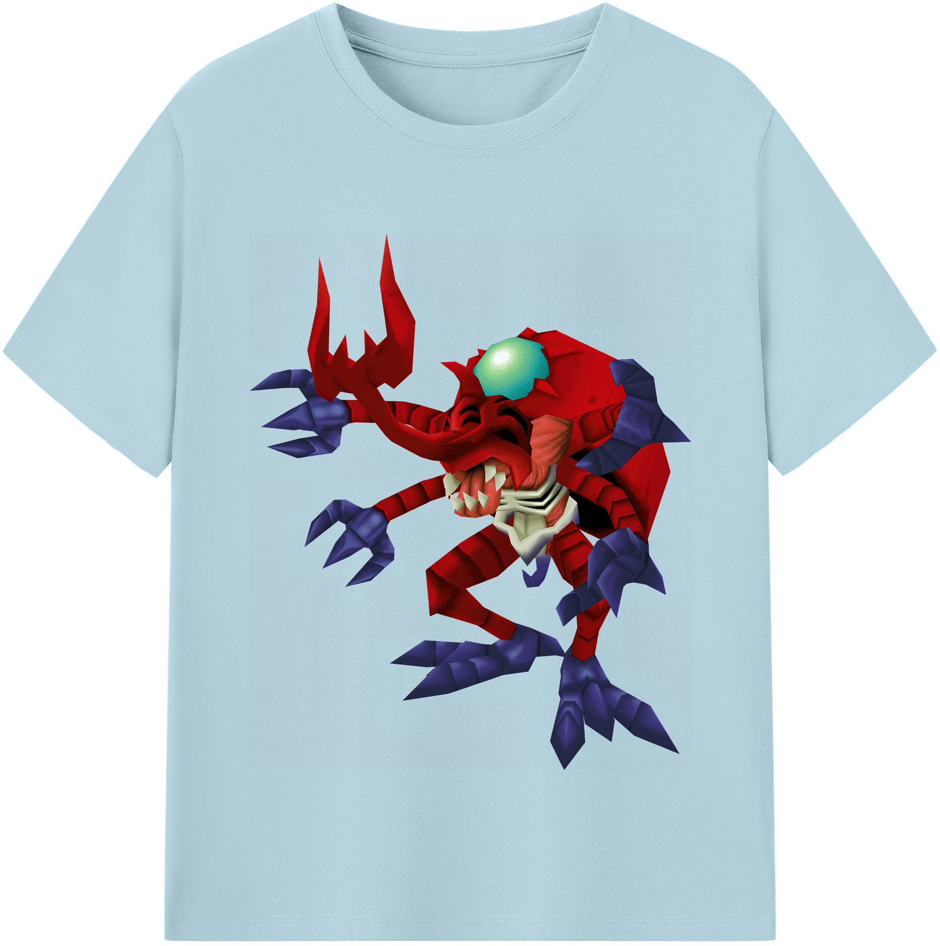 （画像用） Digimon デジタルモンスター/デジモン 綿100％半袖Tシャツ（フロントプリント）
